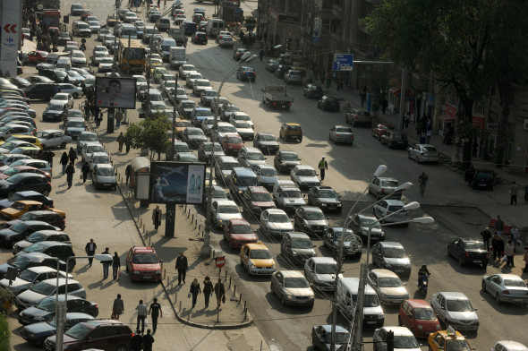 TRAFIC BUCURESTI AUTO MASINI AGERPRES