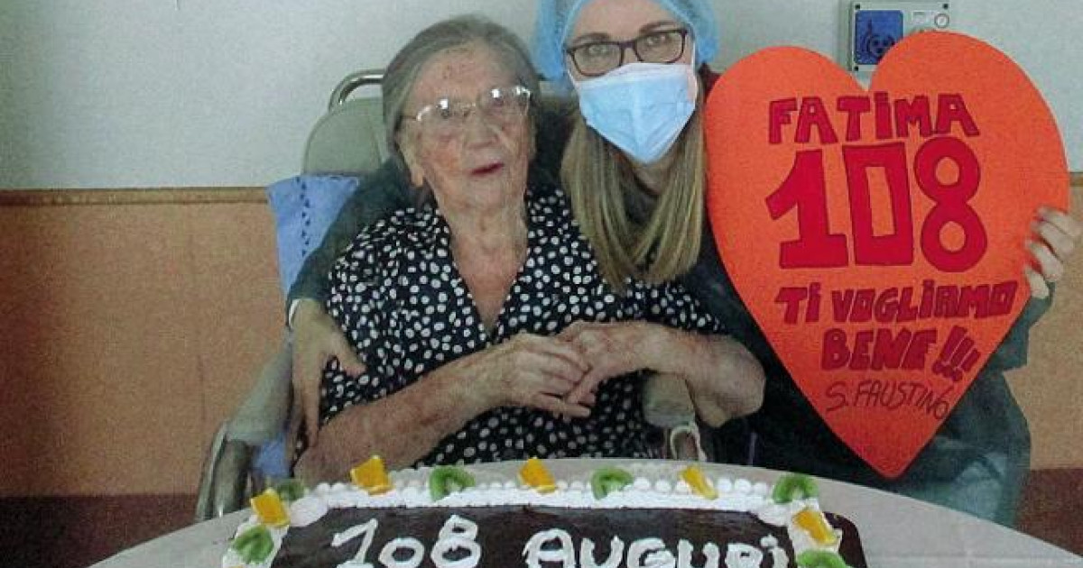 O femeie de 108 ani care s a vindecat de Covid 19 în luna mai a fost