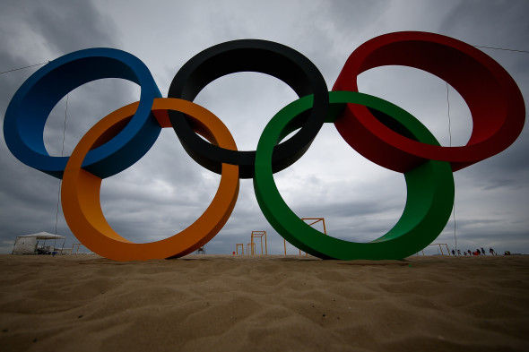 Rio 2016 Olympic Games: Copacabana Gets Olympic Rings Made of Recycled Plastic