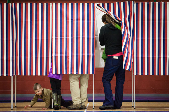 New Hampshire Voters Head To The Polls For State's "First In The Nation" Primary