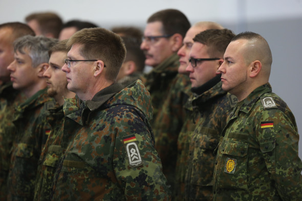 Bundeswehr Troops Depart For Syria Deployment