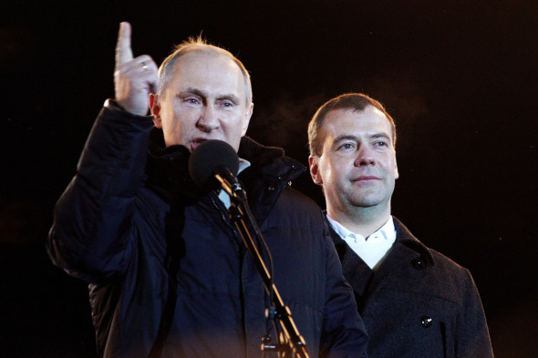 Vladimir Putin Declared Winner In Russia's Presidential Election