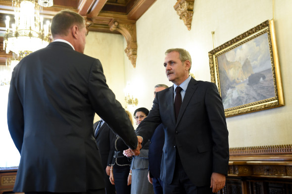 Klaus Iohannis Liviu Dragnea agerpres