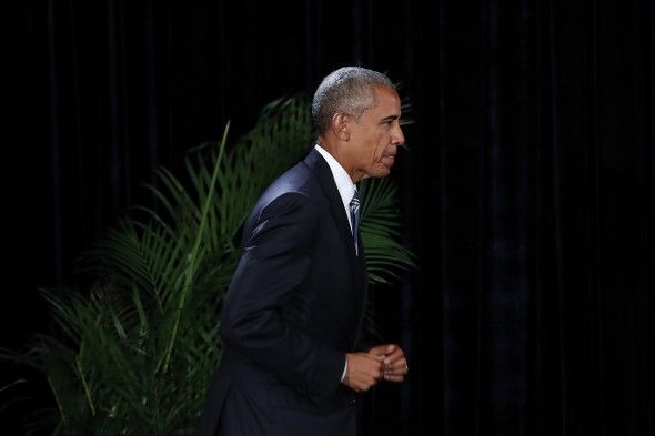 U.S. President Barack Obama Holds A Press Conference