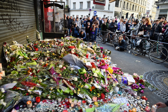 <> on November 15, 2015 in Paris, France.