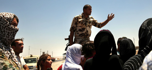 Refugees Fleeing ISIS Offensive Pour Into Kurdistan