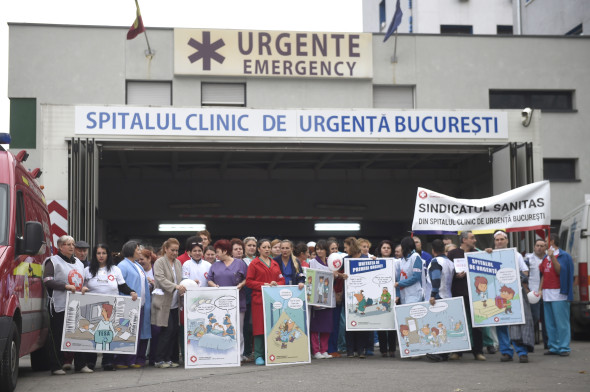 Agerpres greva sanatate bucuresti