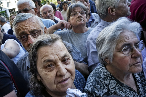 National Banks Open For One Day To Allow Greek Pensioners To Collect Rationed Payouts