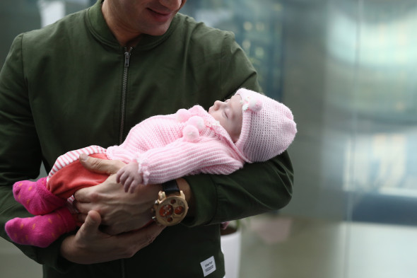 Daniela Katzenberger And Lucas Cordalis Family Photocall