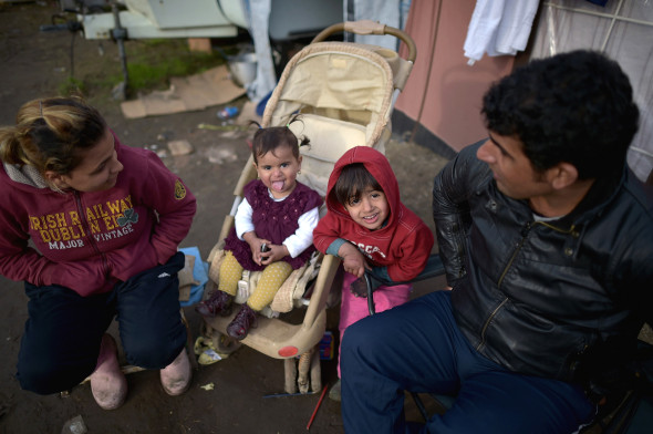 Migrants Struggle With The Winter Conditions In Calais