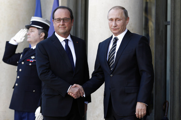 Elysee Palace Hosts the "Normandy Format" Summit In Paris