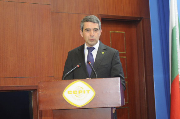 Bulgarian President Rossen Plevneliev Visits Beijing