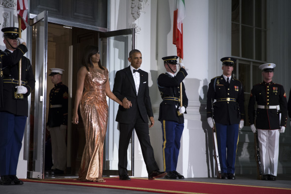 US President Barack Obama hosts Italian Prime Minister Matteo Renzi for official visit and state dinner