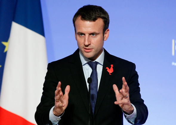 emmanuel macron getty
