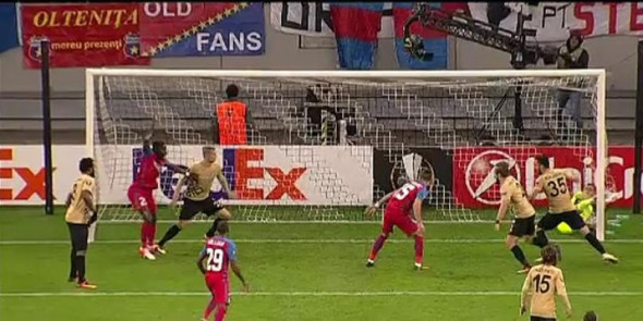 gol steaua osmanlispor