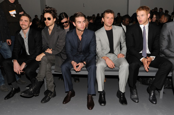 Calvin Klein Men's Collection - Front Row - Fall 2010 MBFW