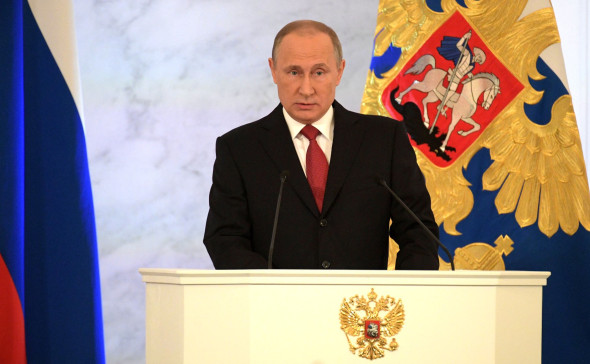 putin la tribuna - kremlin