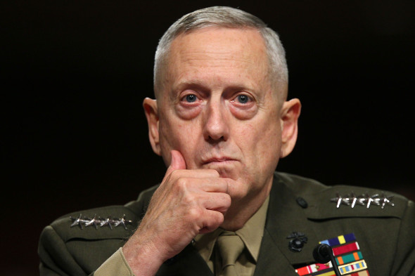 Gen. James Mattis Attends Confirmation Hearing To Head US Central Command