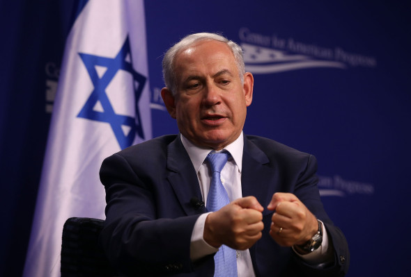 Israeli Prime Minister Benjamin Netanyahu Speaks At The Center For American Progress