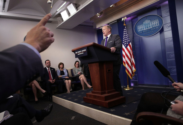 White House Press Secretary Sean Spicer Holds Daily Press Briefing