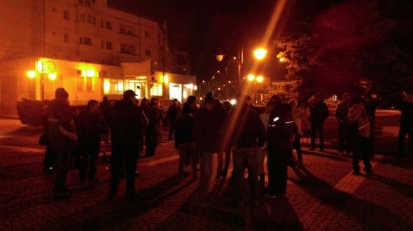 50 de protestatari Medias 110217