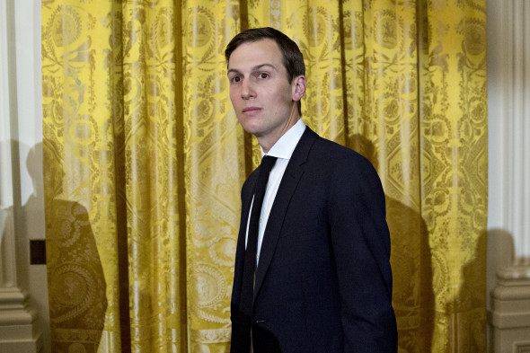 President Trump Swears In Senior Staff At White House