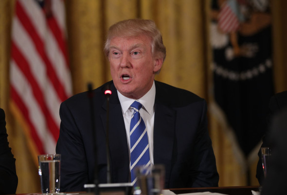 President Trump Meets With House Deputy White Team At The White House