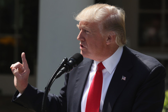 Trump Holds Joint Press Conf. With King Abdullah II Of Jordan At White House