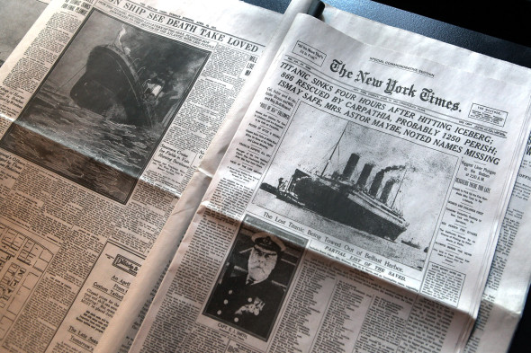 Titanic Exhibit Opens In New York City
