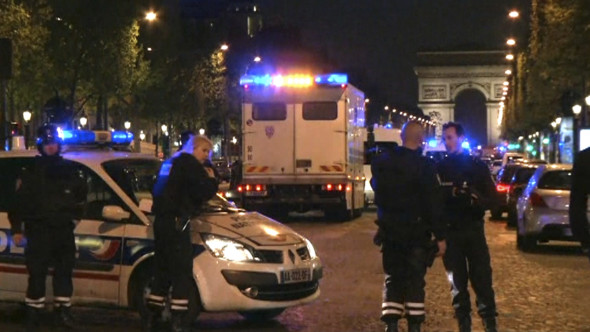 France Paris Police Shot
