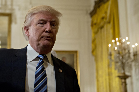 President Trump Swears In Senior Staff At White House