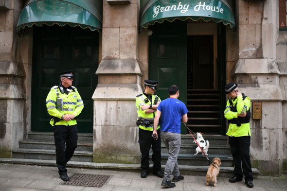 Police Activity In Manchester After The Manchester Terrorist Attack