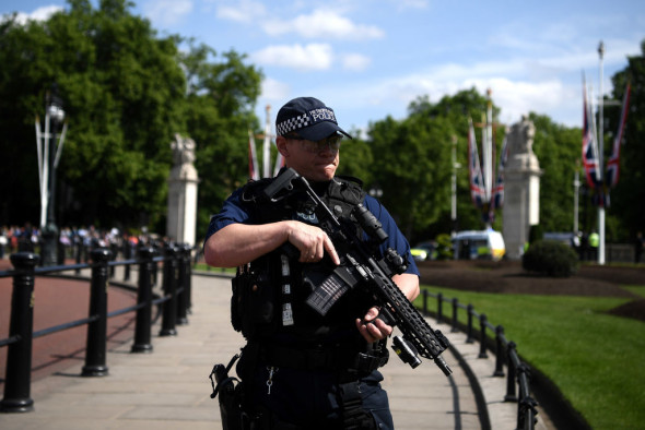 Heightened Security Is Visible In UK Following The Manchester Terrorist Attack