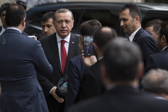 Amnesty International Protests Against Turkish President Erdogan In Washington