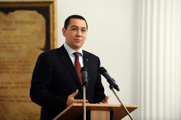victor ponta la camera de comert fb