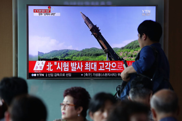 North Korea Launches Ballistic Missile Into Japanese Waters