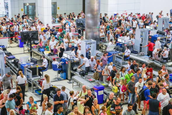 aglomeratie pe aeroport