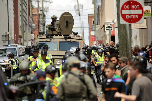 Violent Clashes Erupt at "Unite The Right" Rally In Charlottesville