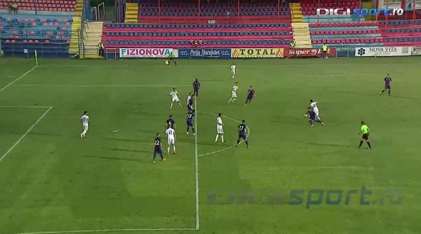 FOTBAL. Luceafarul pierde cu ASA Tg. Mureş şi ajunge pe locul 14