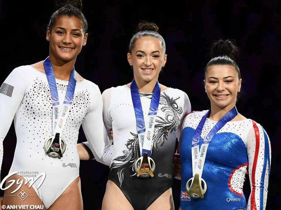 Larisa Iordache, medalii de aur şi de argint, Marian Dragulescu, bronz, la etapa de Cupa Mondiala de la Paris