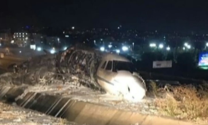 Avion prabusit pe aeroportul din Istanbul