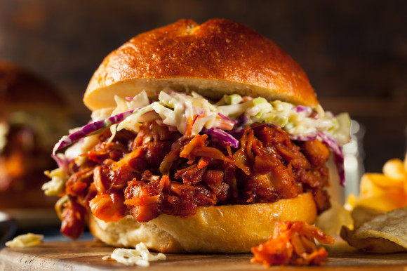 Burger de jackfruit