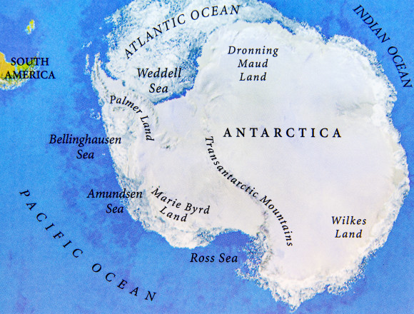 harta antarctica