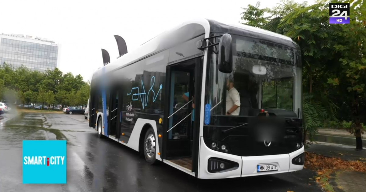 Cum Arat Primul Autobuz Electric Rom Nesc Digi