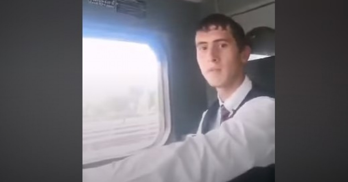 VIDEO Băiatul care a furat o locomotivă din gara Medgidia și a plecat