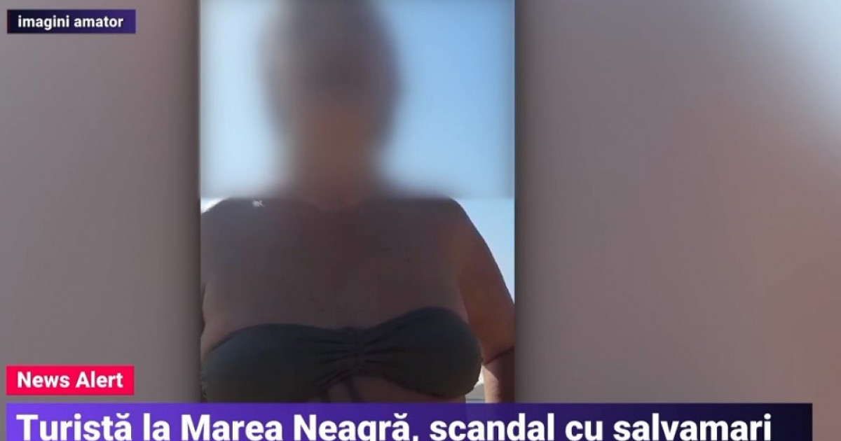 Nou Scandal Pe Litoral O Turist L A Luat La Rost Pe Salvamarul Care