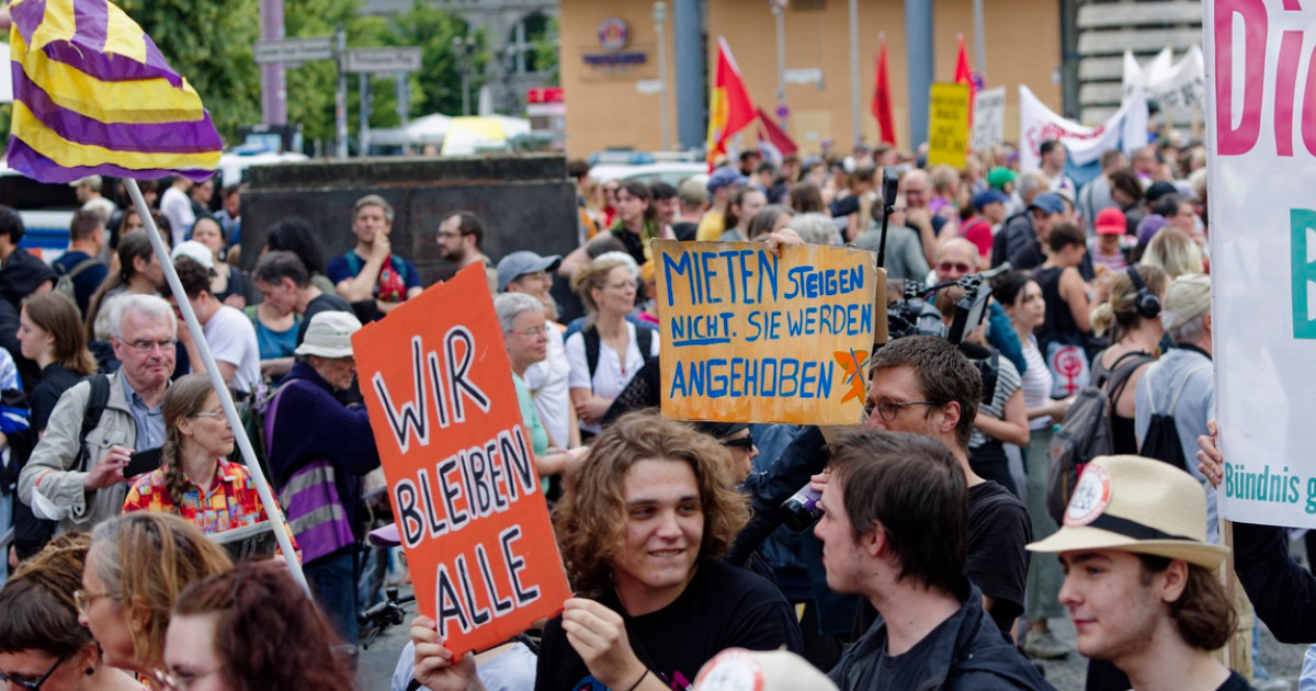 Mii De Oameni Au Protestat La Berlin Mpotriva Chiriilor Mari I A