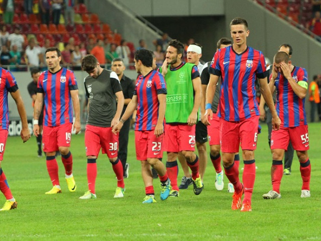 Record nedorit pentru Steaua Roș albaștrii nu au mai câștigat acasă de