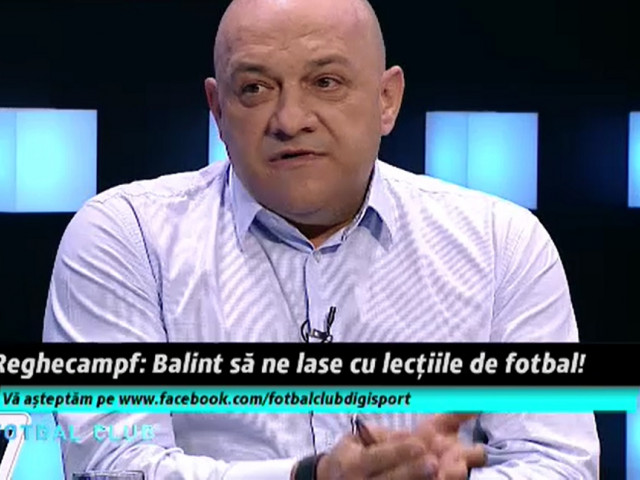 Exclusiv Un nou răspuns al lui Balint pentru Reghe Nu trebuie să ai