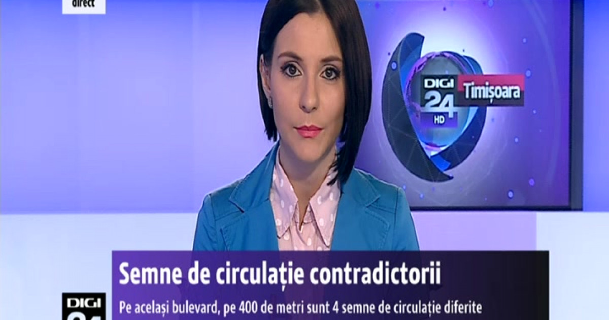 TIMIȘOARA Semne de circulație contradictorii polițiștii nu pot da